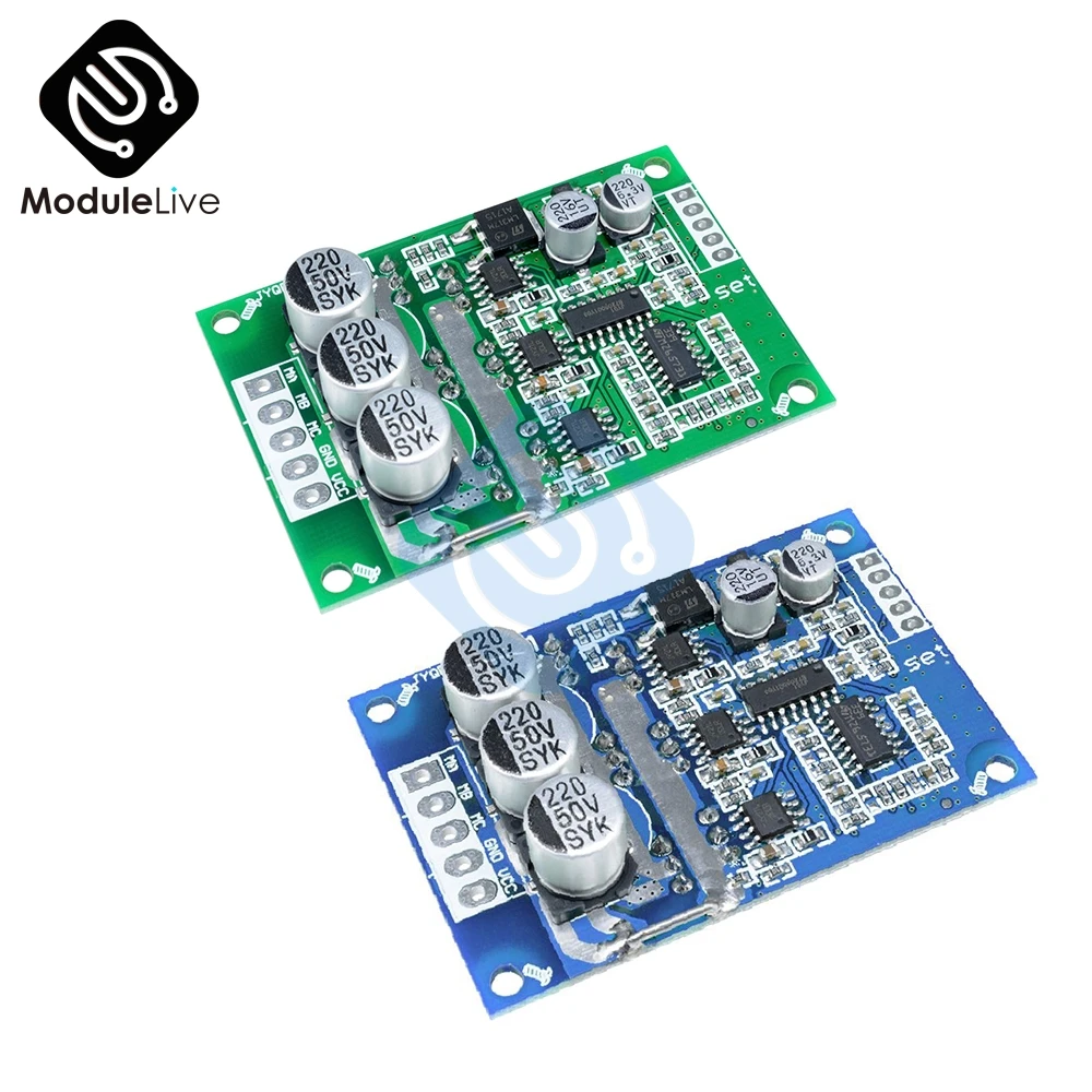 Dc 12v-36v 500w Pwm Hall Motor Balancing Brushless Motor Controller ...