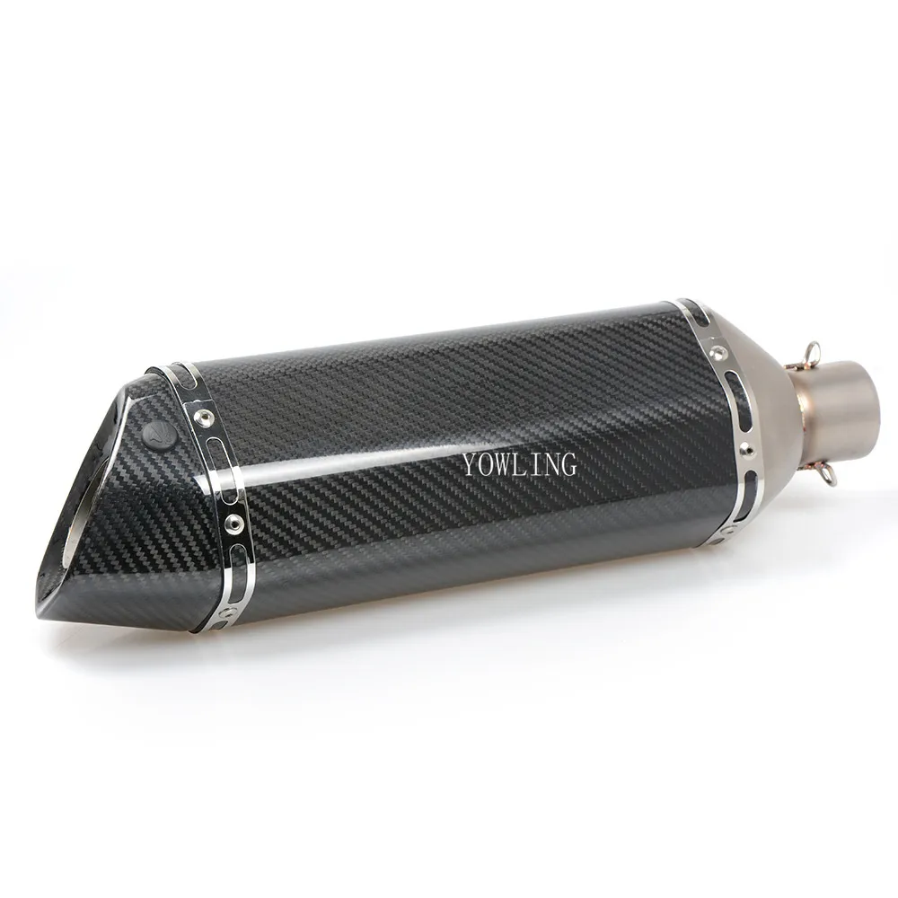 De fibra de carbono Real de Escape silenciador de Escape DB asesino para BMW R1100 R1150 GS R S F650 CS GS R1100RS Tmax 530, 500