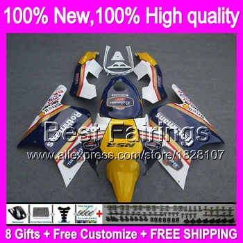 

Fairing For HONDA NSR250R Rothmans MC18 PGM2 88-89 13CL36 NSR250 R 250 R NSR250RR Blue white NSR 250R 88 89 1988 1989 +decal