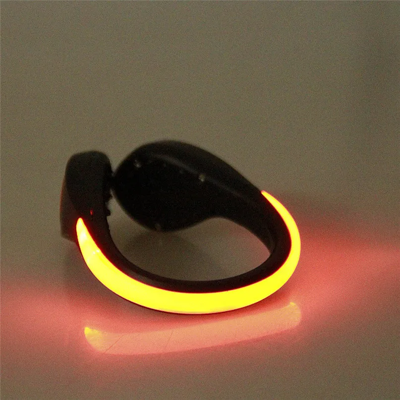 LED Luminous Shoe Clip Light Night Safety Warning LED Flash Light For Running Cycling Bright Flash Light Useful Outdoor Tool #2n (9)