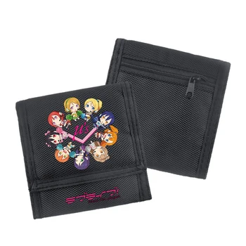 

Women Anime Printing Wallets Oxford Design Coin Bag Mini Card Holders Coin Purse Female Wallets
