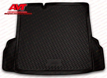 

Trunk mats for Chevrolet Cobalt 2013- sedan 1 pcs rubber rugs non slip rubber interior car styling accessories