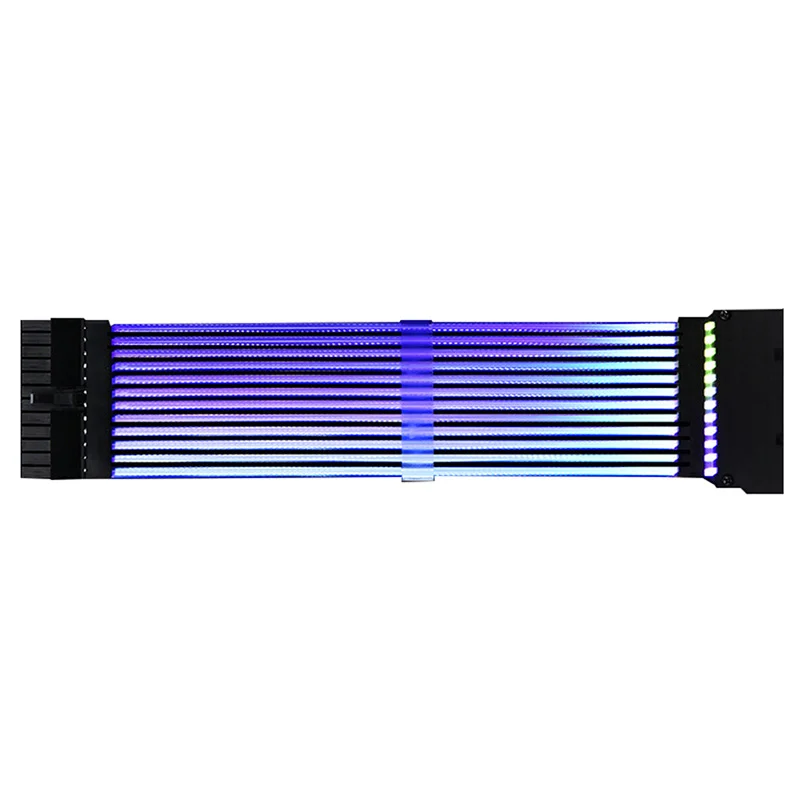 24Pin Neon Line 24 Pin Power RGB PSU Line PC Motherboard Power Extension Adapter Cable for E-ATX/ATX/Micro ATX Motherboard Cable Length : Power Cable 24Pin Neon Line 24 Pin Power RGB PSU Line PC Motherboard Power Extension Adapter Cable for E-ATX/ATX/Micro ATX Motherboard Cable Length : Power Cable