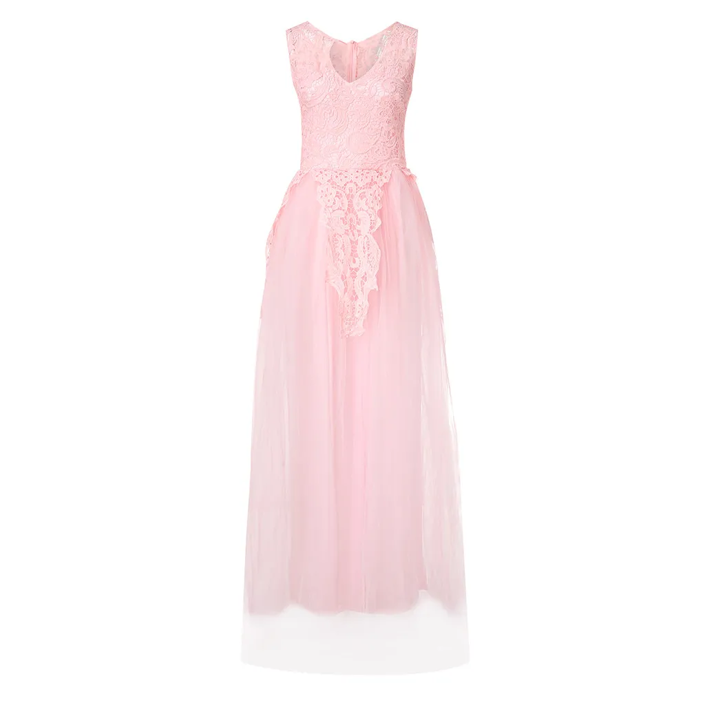 JAYCOSIN новое летнее женское платье модное цветочное Кружевное Свадебное элегантное шифоновое вечернее платье бальное платье vestidos 19jun19