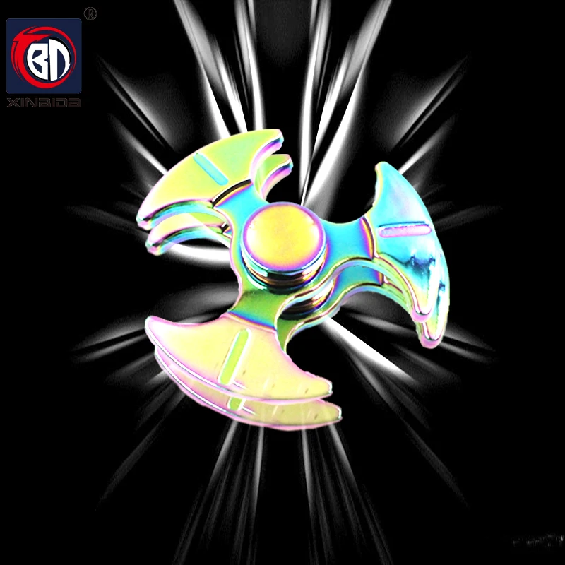 

Newest Fidget Spinner High Quality Zinc alloy EDC Hand Spinner For Autism and ADHD Rotation Time Long Anti Stress Toys Kid Gift