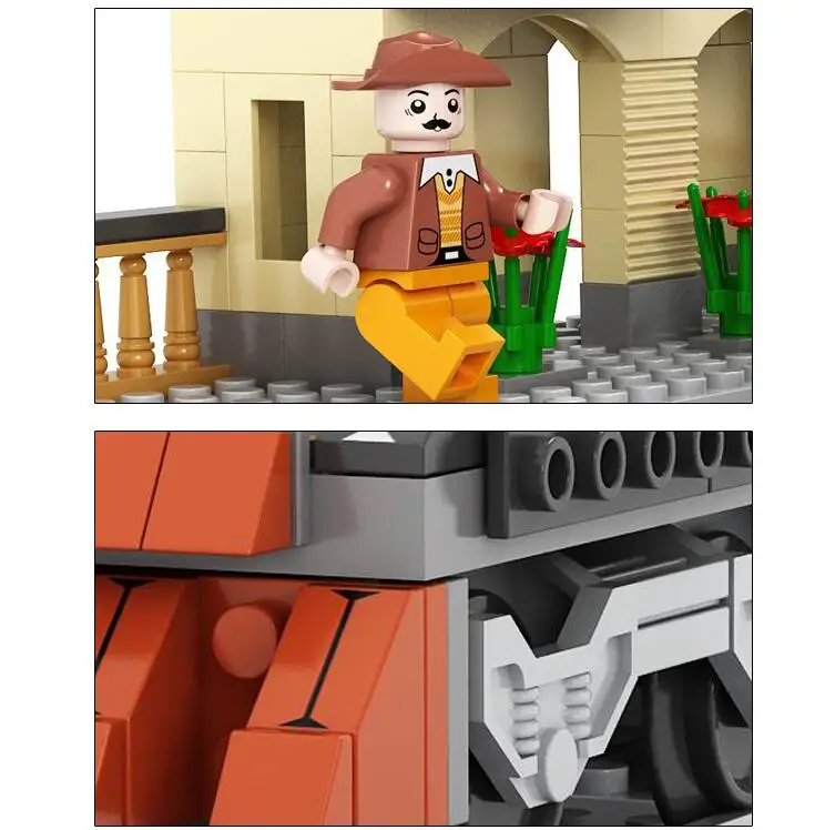 AUSINI-25811-Train-Station-building-blocks-train-462-particles-Train-Bricks-Blocks-children-s-educational-toys (2)