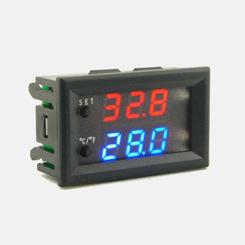 

Mini Microcomputer Thermostat Regulator DC 12V 20A Digital Adjustable Temperature Controller -50-110C