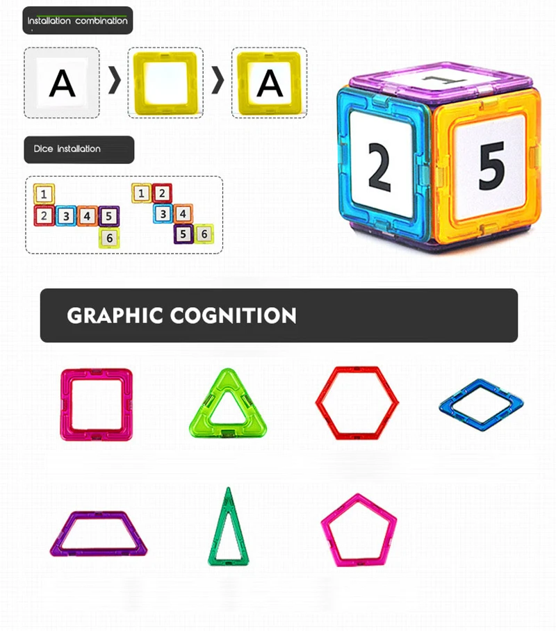 Magnetic piece building blocks 64 piece (10)