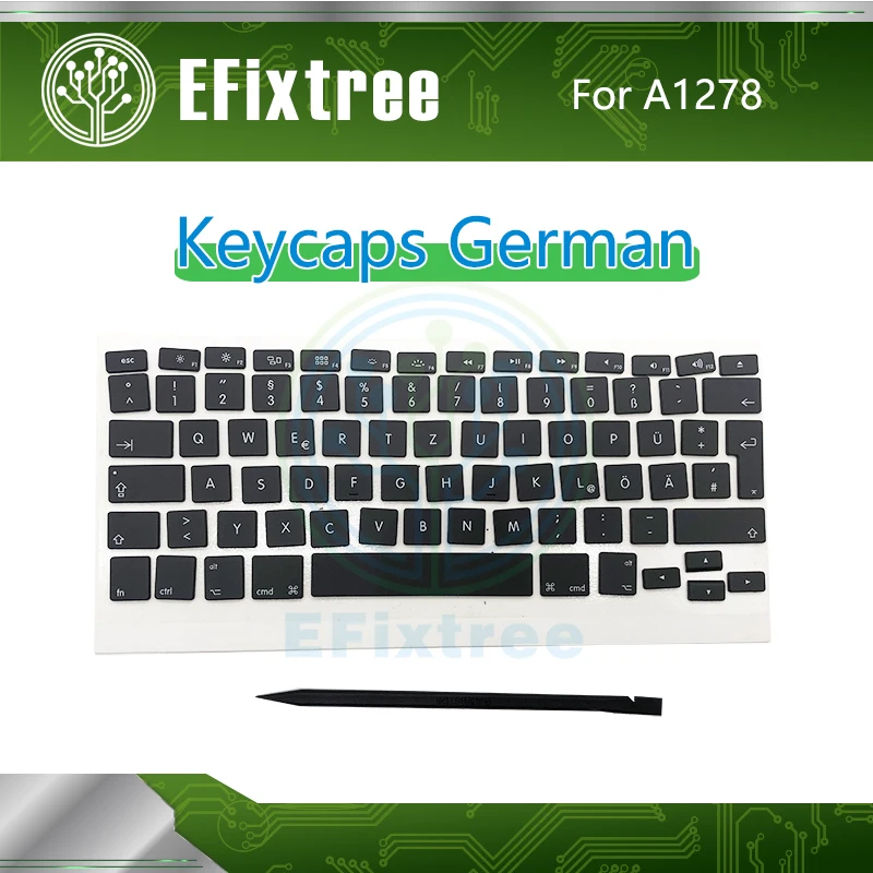 Новый Полный новый набор ключей немецкая клавиатура для Macbook Pro 13 '✕'' A1278