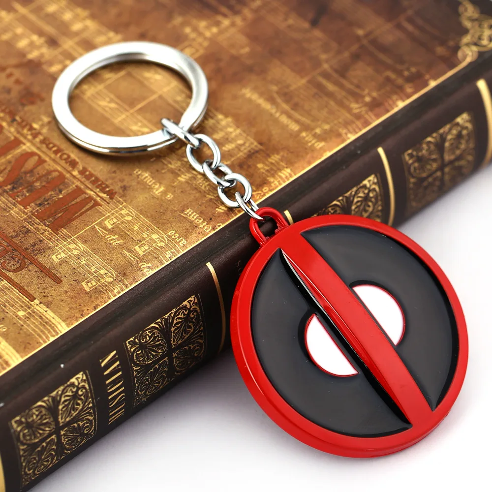 Deadpool 2 llaveros vade-x-men colgante Metal llavero soporte superhéroe hombre coche bolso llavero Chaveiro película joyería