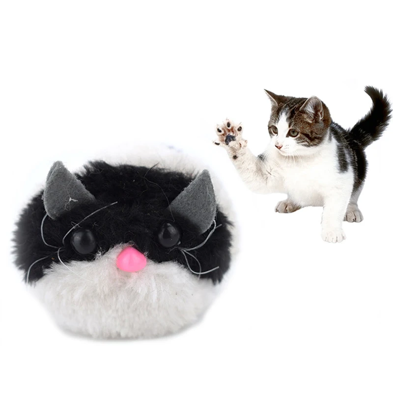 Pet Cat Funny Playing Toy Cute Fat Mouse Pulling Chain Shock Shake