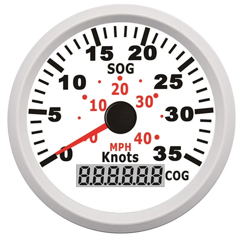 

Waterproof 85mm Marine GPS Speedometer Odometer 35MPH 40MPH Fit Car Truck Refiting With GPS Speed Sensor Backlight 12V 24V