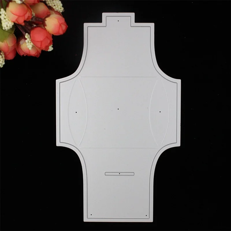 

Pillow Shape Box die cuts metal die cutting dies in scrapbooking embossing folder for cutting machine