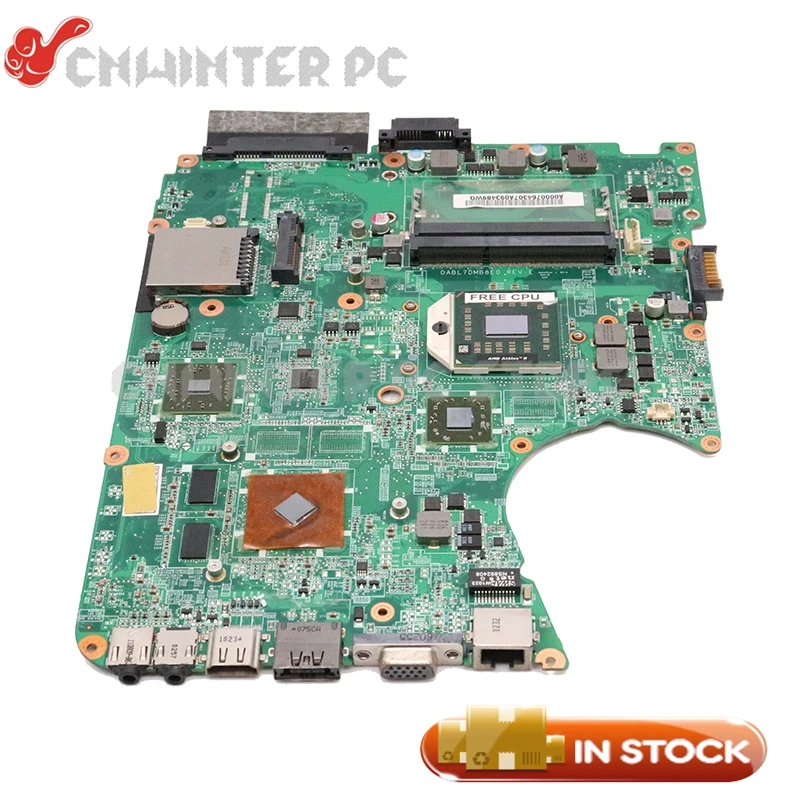 NOKOTION A000076430 DABL7DMB8E0 الرئيسي مجلس لتوشيبا L655D L650D اللوحة المحمول HD4500 DDR3 شحن وحدة المعالجة المركزية