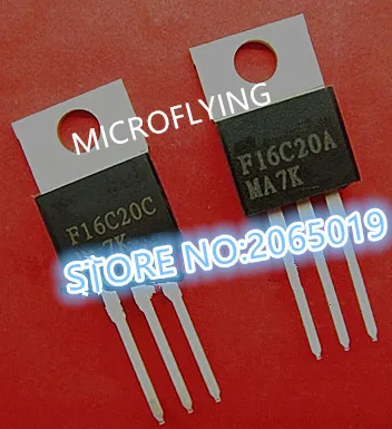 

1PAIR/2PCS F16C20A F16C20C F16C20 TO-220 Fast recovery diode