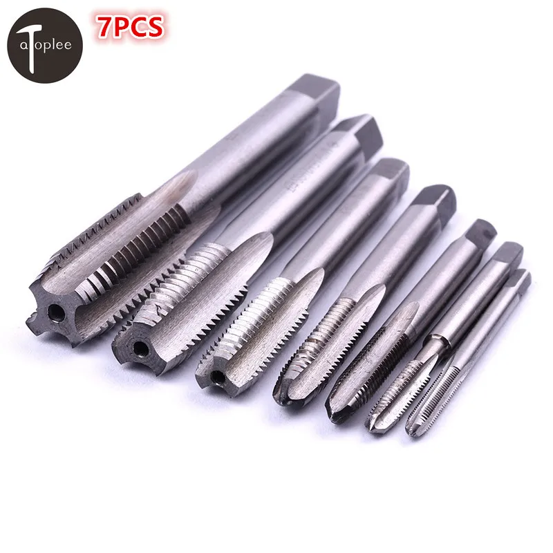1pc HSS M7 X 1mm Plug Left Tap and 1pc M7 X 1.0mm Left Die Threading Tool