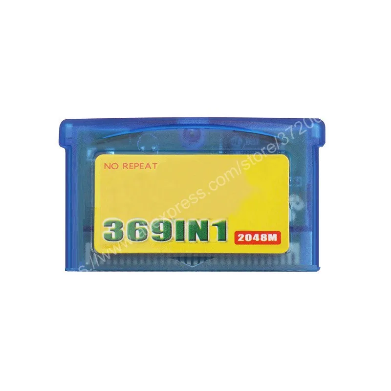 

369 in 1 for hot games card Compact for Video Game Console game card Advance Game Card