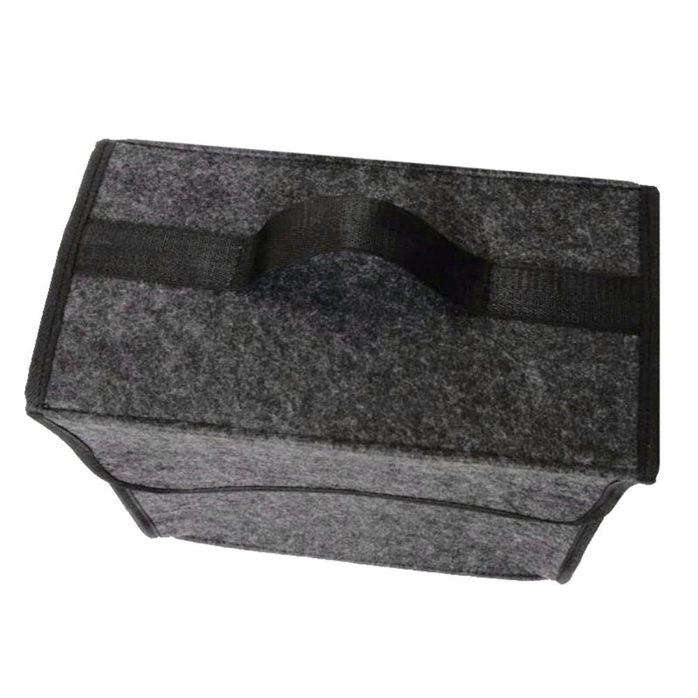  Car Vehicle Trunk Foldable Tools Storage Case Thick Felt Tote Bag Organizer Car Trunk Storage Bag