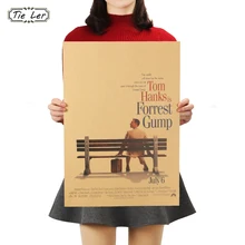 Bu yao shang jia Форрест Гамп самоулучшение классический фильм плакат домашнего интерьера крафт-Рисунок