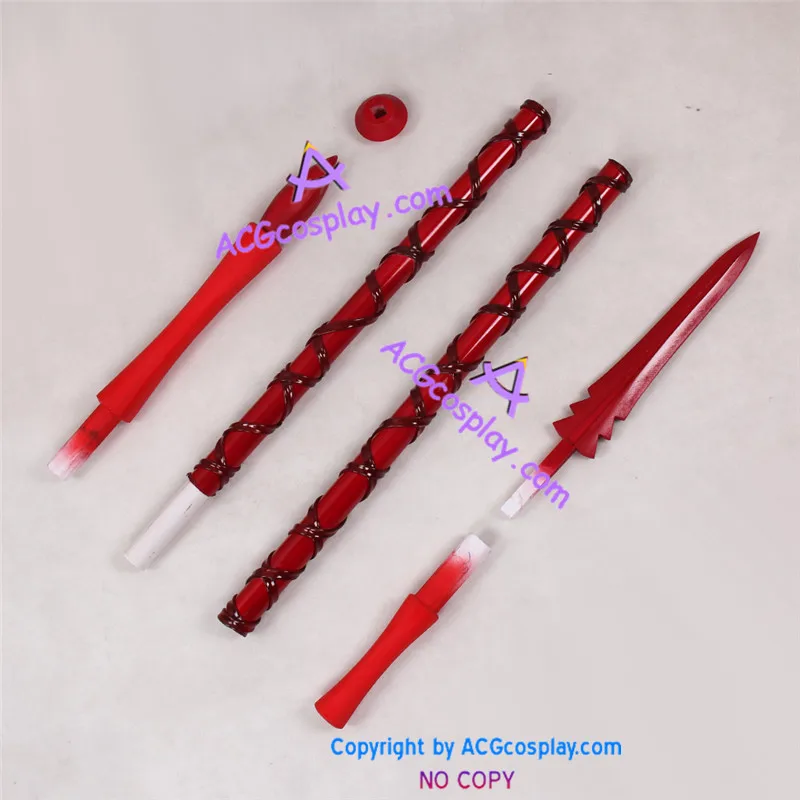 Fate Stay Night Lancer Cu Chulainn копье-реквизит для косплея реквизит из ПВХ