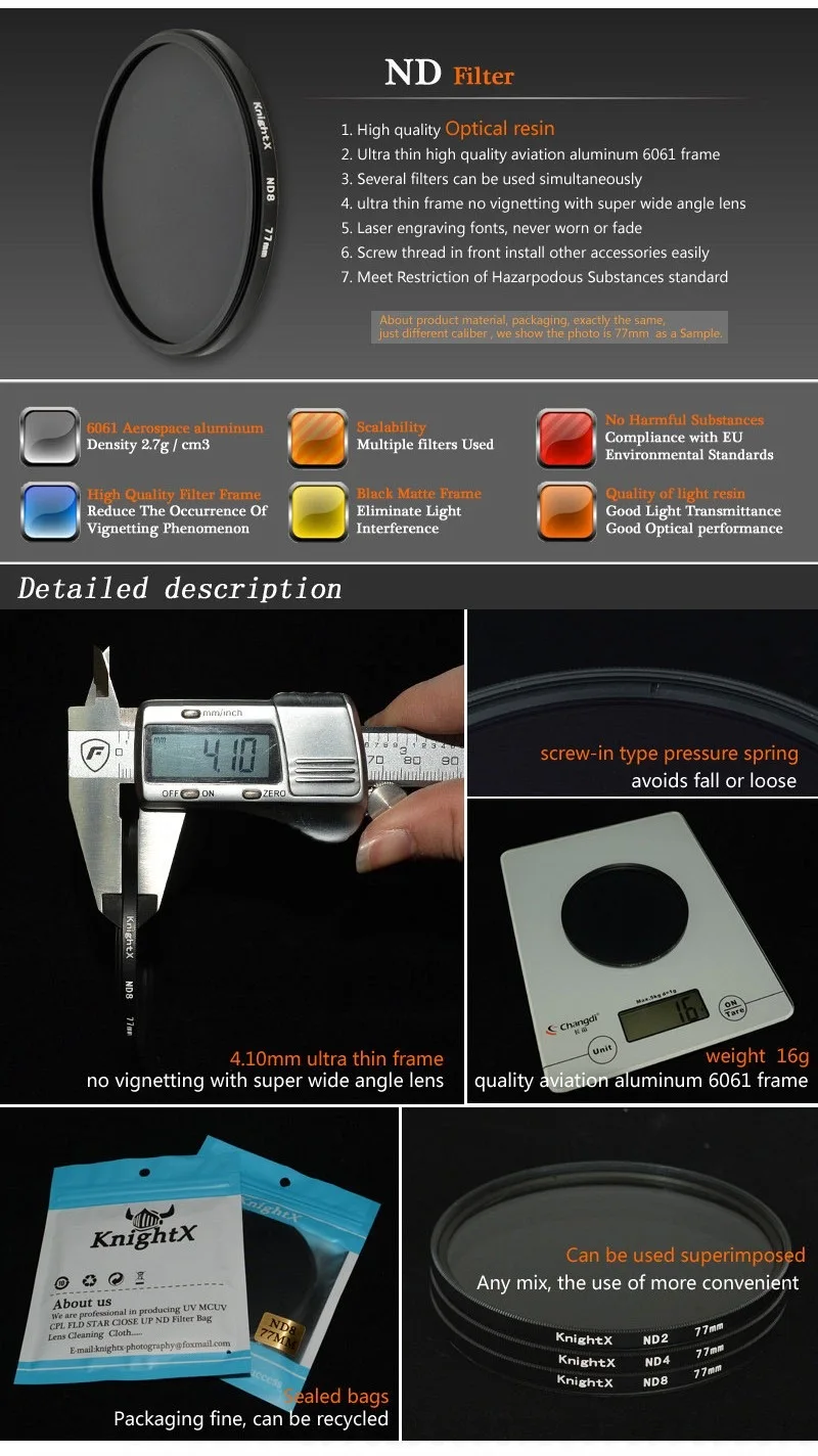 KnightX FLD UV CPL ND Star фильтр для объектива камеры для canon sony nikon 49 мм 52 мм 55 мм 58 мм 67 мм 77 мм 200d фото 400d набор для фотосъемки