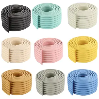 

2m Children Safety Soft Table Desk Edge Corner Cushion Protector Strip Bumper Protector Guard Desk Edge Cushion Strips Softener
