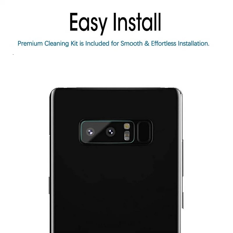 VSKEY 100PCS Back Camera Lens Protector For Samsung Galaxy Note 9 Tempered Glass Scratch-proof Protective Film for Galaxy Note 8