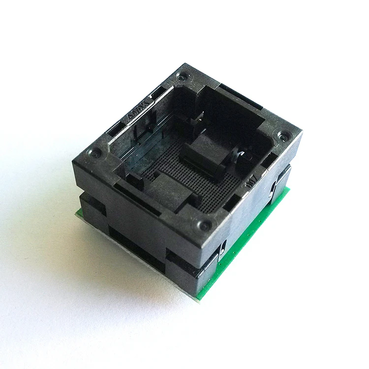  BGA132 BGA152 Zu dip 48 open top brennen in adapter SSD NAND flash-chip test scoket pin pitch 10mm 