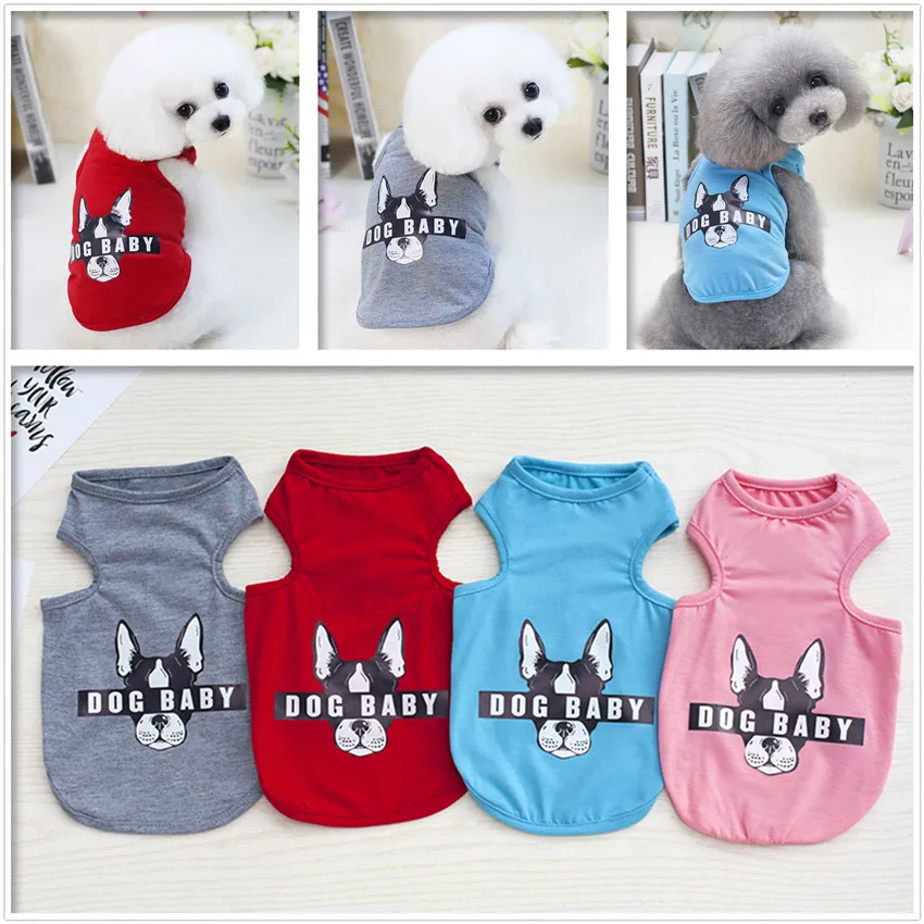 Brand Pet Cat Dog Clothes Coat Summer Vest For Dogs Cats Puppy Small