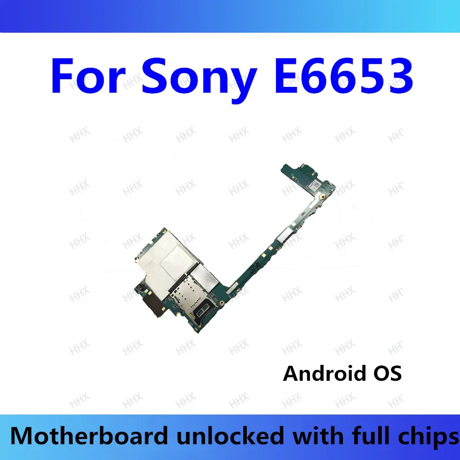 

E6653 logic board for Sony Xperia Z5 E6653 motherboard unlocked with whole chip mainboard tested Android OS Z5 motherboard E6653
