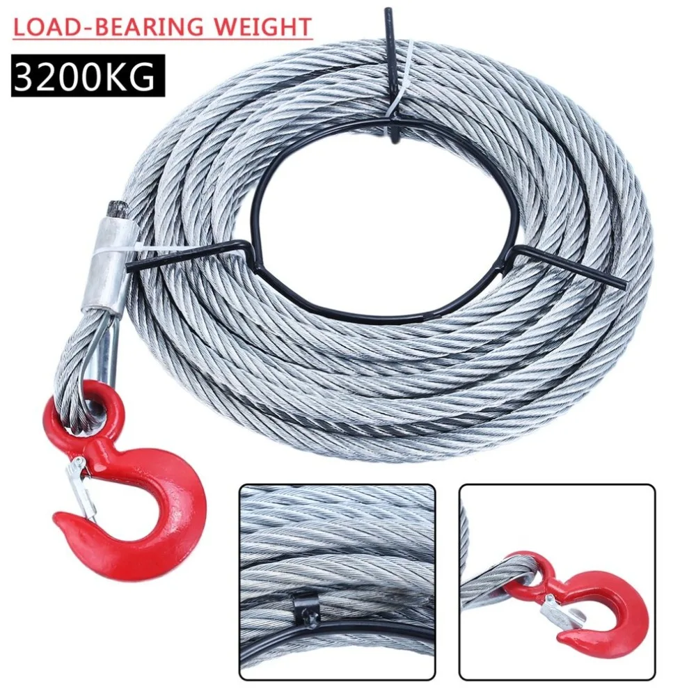 

3200KG Manual Wire Rope Pulling Hoist for Heavy Duty Suspended Electric Platform 20M Hand Winch Block Steel Wire Rope