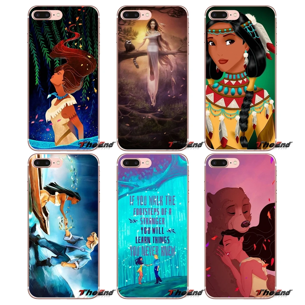 Pocahontas Tattoo Princess Soft TPU Case For Xiaomi Redmi 4 3 3S Pro Mi3 Mi4 Mi4i Mi4C Mi5 Mi5S Mi Max Note 2 | Мобильные телефоны