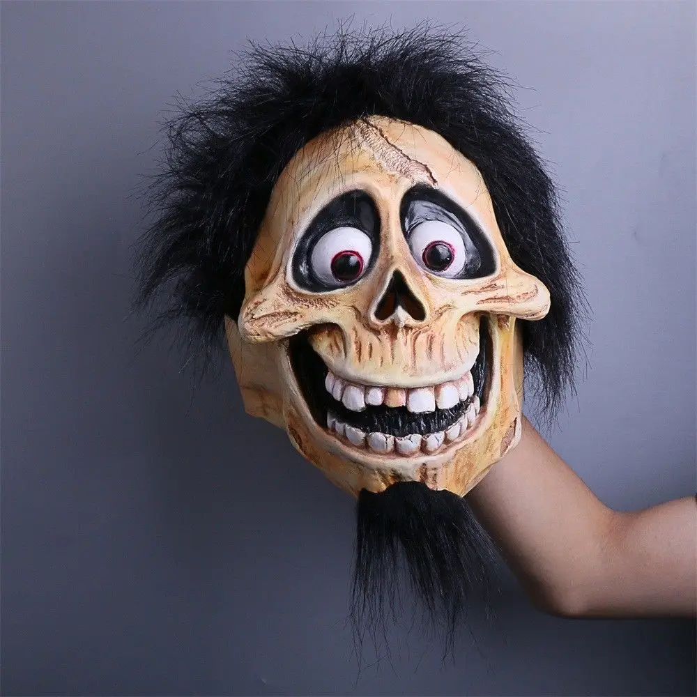 Movie CoCo Hector Mask Cosplay Ektor Halloween Skull Mask Full Head Costume Fancy Dress Props (11)