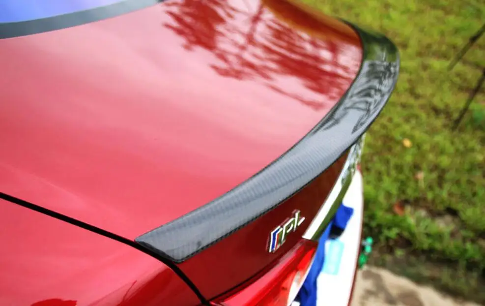 

JINGHANG Carbon Fiber CAR REAR WING TRUNK LIP SPOILER Fit For Infiniti Q50 Q50L Q50S 2014 2015 2016