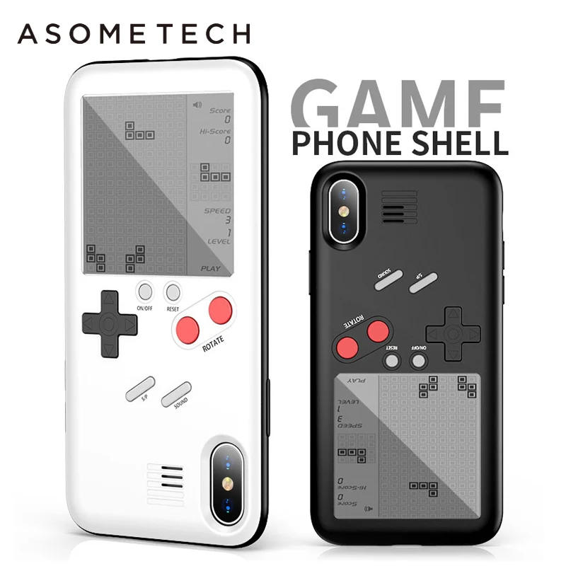 

Game Phone Case For Iphone 6 7 8 Plus Back Cover Game Machine Console For Iphone Xs Max Xr X Tpu Case For iphone 6s plus Fundas