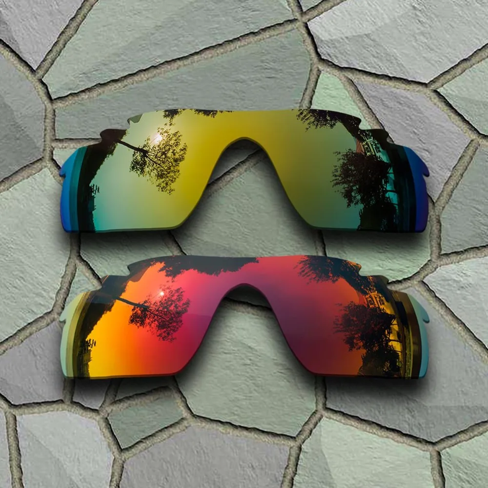 Yellow Golden&ampViolet Red Sunglasses Polarized Replacement Lenses for Oakley Radarlock Path Vented | Аксессуары для одежды