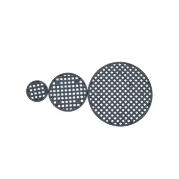 

50 Pcs Flower Pot Hole Mesh Pad Bonsai Pot Bottom Grid Mat Bottom Mat Prevent Soil Loss Breathable Gasket