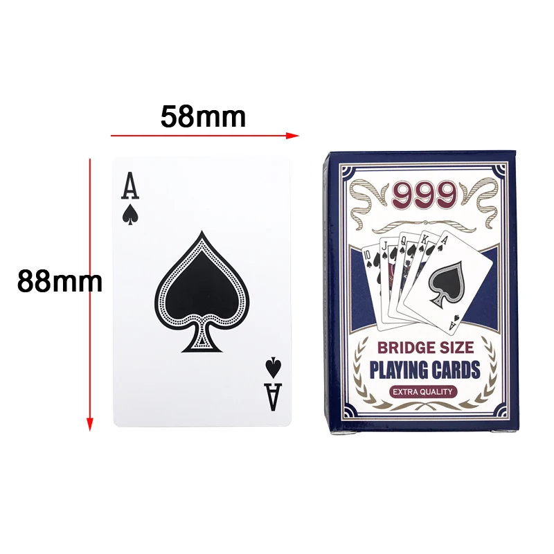 New 2Sets/Lot High Quality Bridge Baccarat Plastic Poker Card Frosting Waterproof Texas Hold'em Playing Cards Board Game 58*88mm