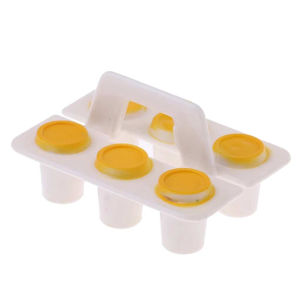 6Pcs Food Fashion Dolls Accessories for   Dolls House Kitchen Supplies Pretend Play Toys Birthday Chrismas Girl Gifts