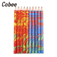 Sketching Rainbow Pencil Colorful Pencil Rainbow Pencil Wooden Drawing Smooth Writing Tools Novelty 10pcs chungwa colorful wooden pencil set multicolored 36 pcs