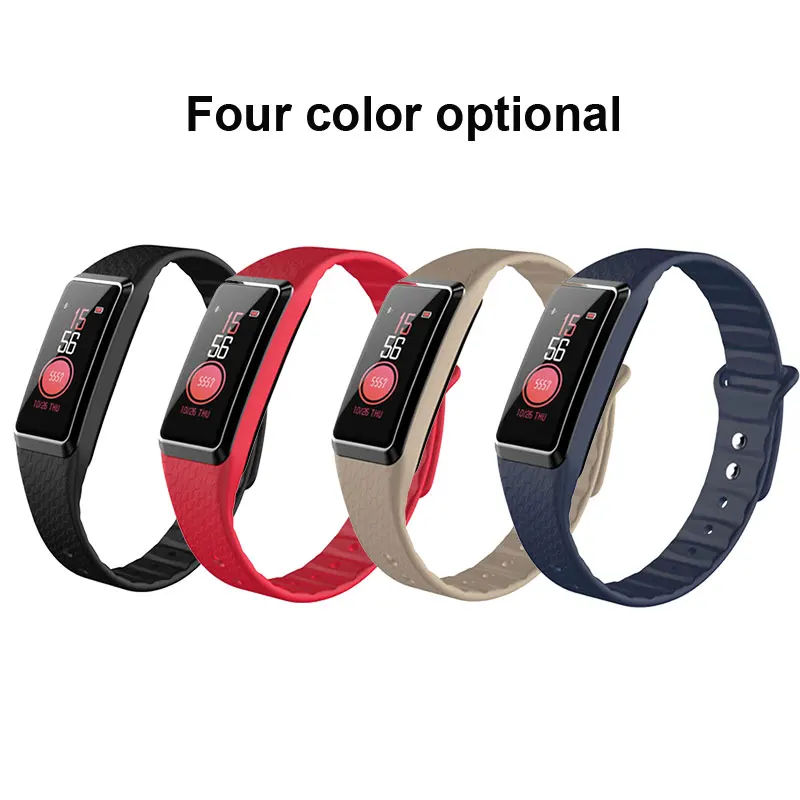 B22 Smart Wristbands Fitness Activity Tracker Waterproof Sport Bracelets Blood Pressure Heart Rate Message Push Call Reminder