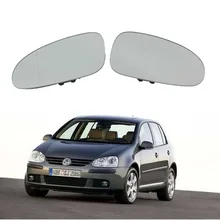 Новый для VW Golf 5 В MK5 2006 2007 2008 2009 Автомобиль-Стайлинг двери автомобиля боковое зеркало Стекло с подогревом