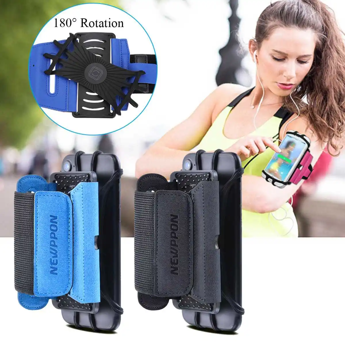 Universal Waterproof Phone Bag Case Running Sports Armband for iPhone Case Cover Holder Arm Band Wrist for 4-6 Inch Smartphone