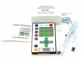 

10pcs 25keys IR Remote Controller DC12V 48W for Horse Race Led Strip Light Tape RGB Led Controller Fast Shipping via DHL FEDEX