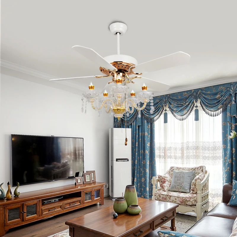 Luxury Crystal Fan Light Ceiling Fans Candle Lights Luxury Crystal Fan Light Ceiling Fans