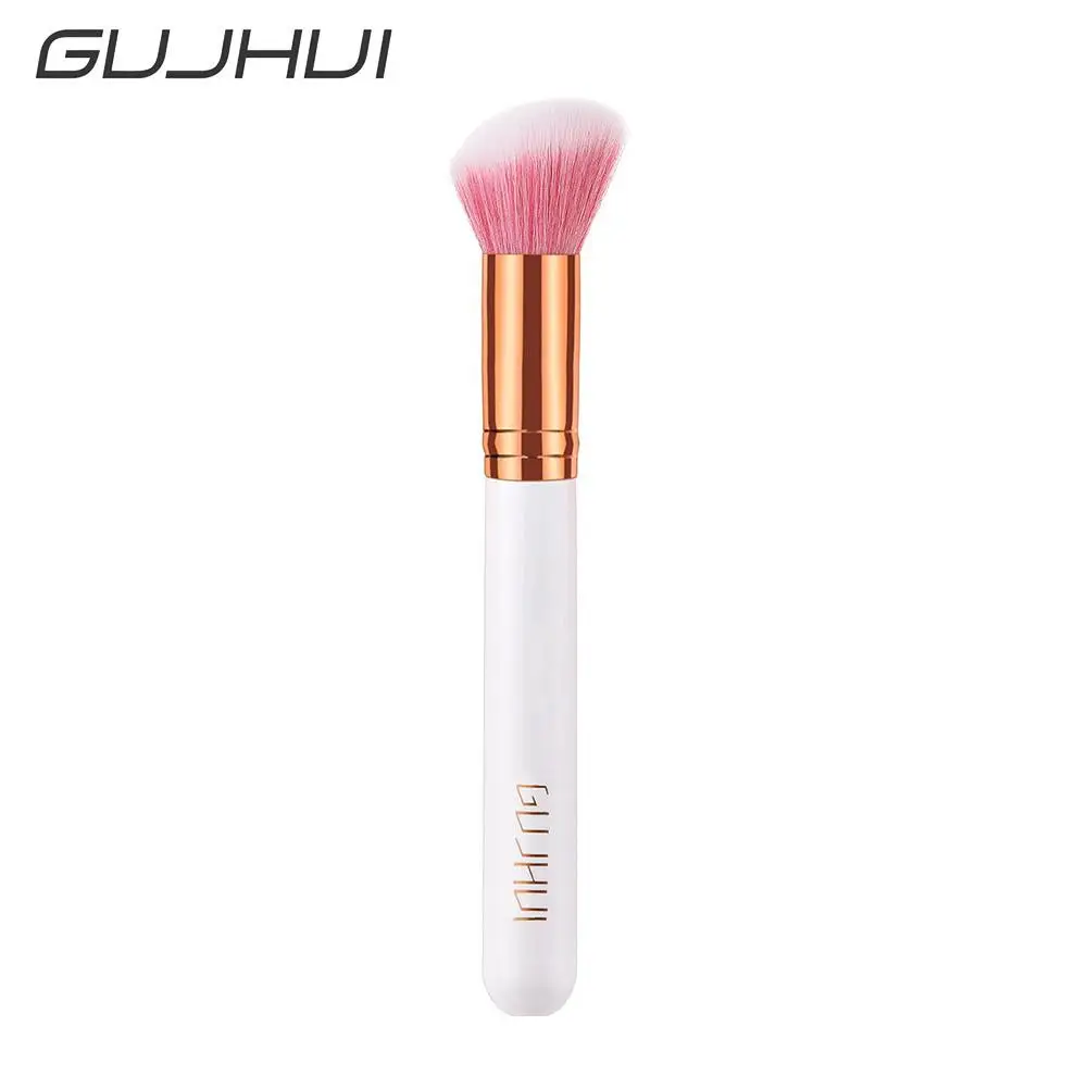 GUJHUI 1 шт. Румяна Угловая Кисть Pro Контур лица подсветка розовый макияж кисти