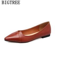 Ботинки "Харадзюку" лианы Кожаные Мокасины Женская обувь на плоской подошве женская обувь бренд класса люкс комфорт обувь для женщин chaussures femme ayakkabi