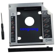 9,5 мм 2nd SATA HDD SSD жесткий диск Caddy адаптер для lenovo Y410 Y410P Y410PT Z500
