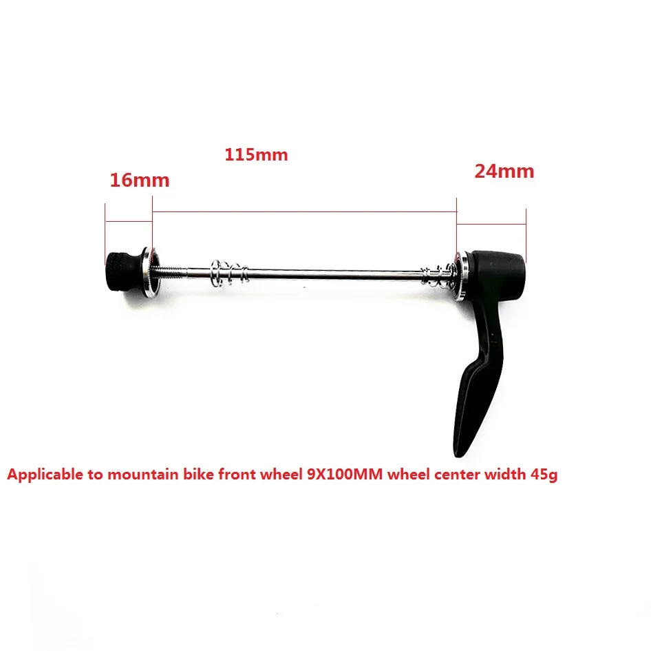 Cheap Free shipping 1 pair MTB quick release QR for road / mountain bike wheels DT Swiss RWS 109/112/115/143/148 / 151MM  Titanium rod 8