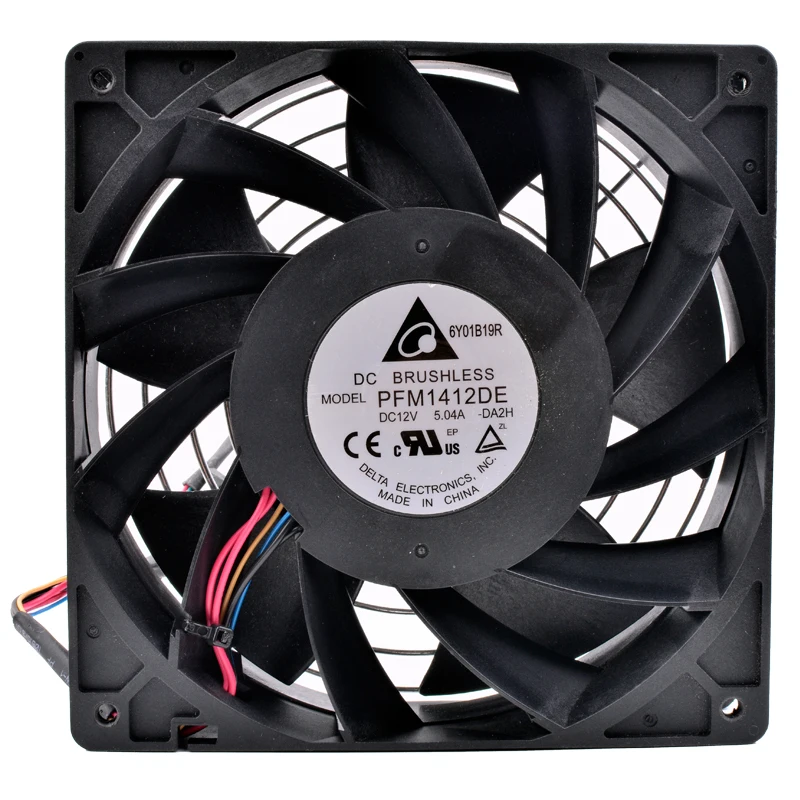 Абсолютно PFM1412DE 14 см 14038 140x140x38 мм DC12V 5.04A серверный кулер большой объем воздуха сверхзаряженный Вентилятор охлаждения